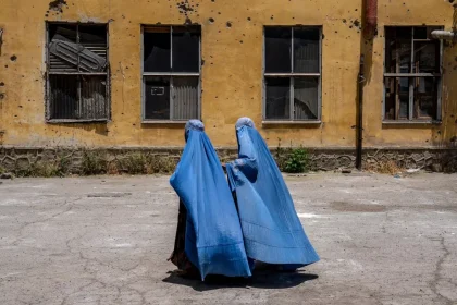 Taliban banned installing a window overlooking a women's place