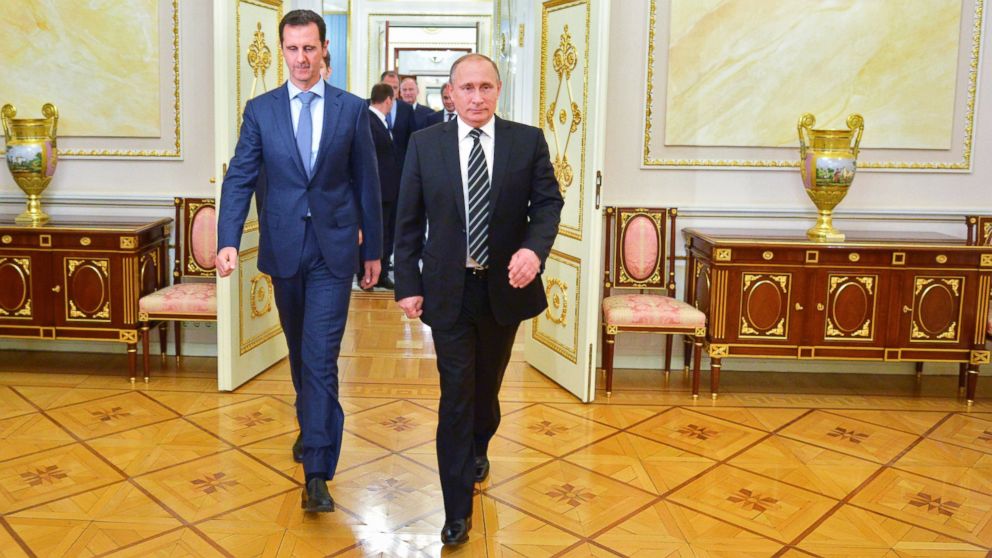 Kremlin: Bashar al-Assad and His Family Are in Russia