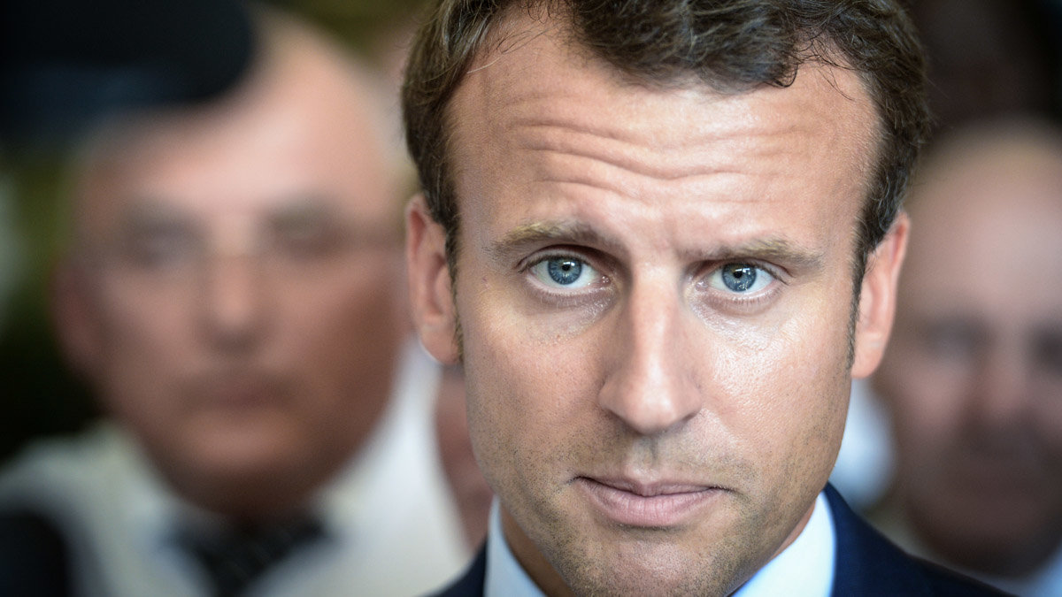 Macron: Syrian opposition are brave people who patiently rose to power