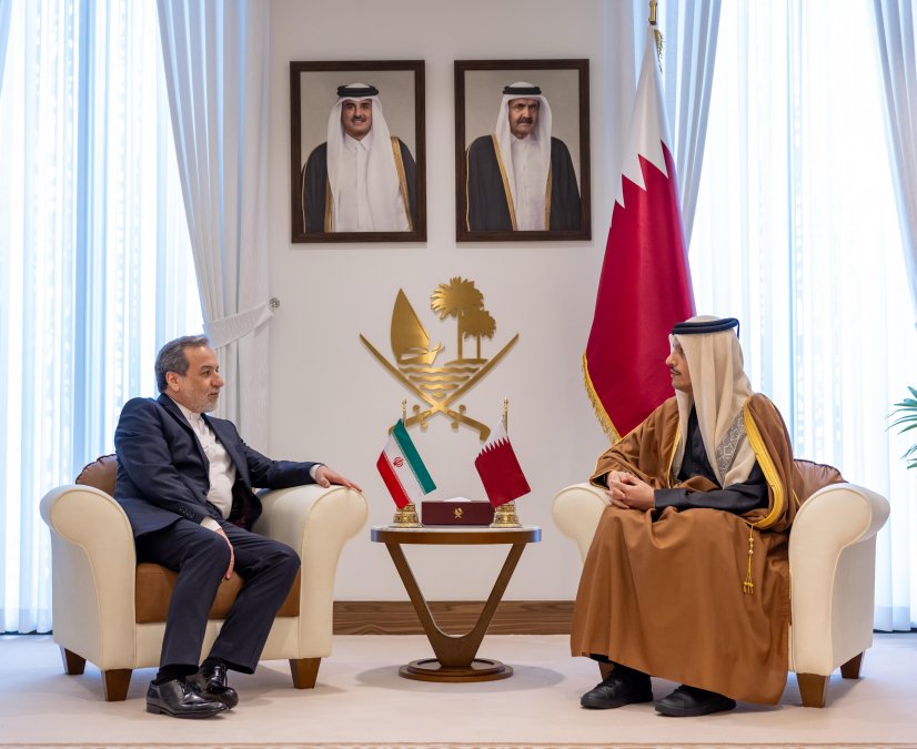 Araghchi's Meeting with Qatar's Foreign Minister in Doha