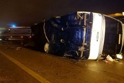 Bus carrying students overturns in Kerman, resulting in 6 deaths