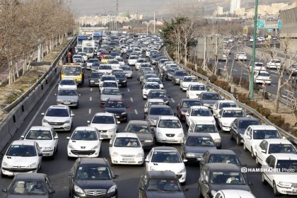 County License Plate Restrictions for Commuting in Tehran