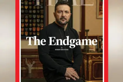 Time Magazine Publishes Zelensky's Image with the Title 'Endgame'