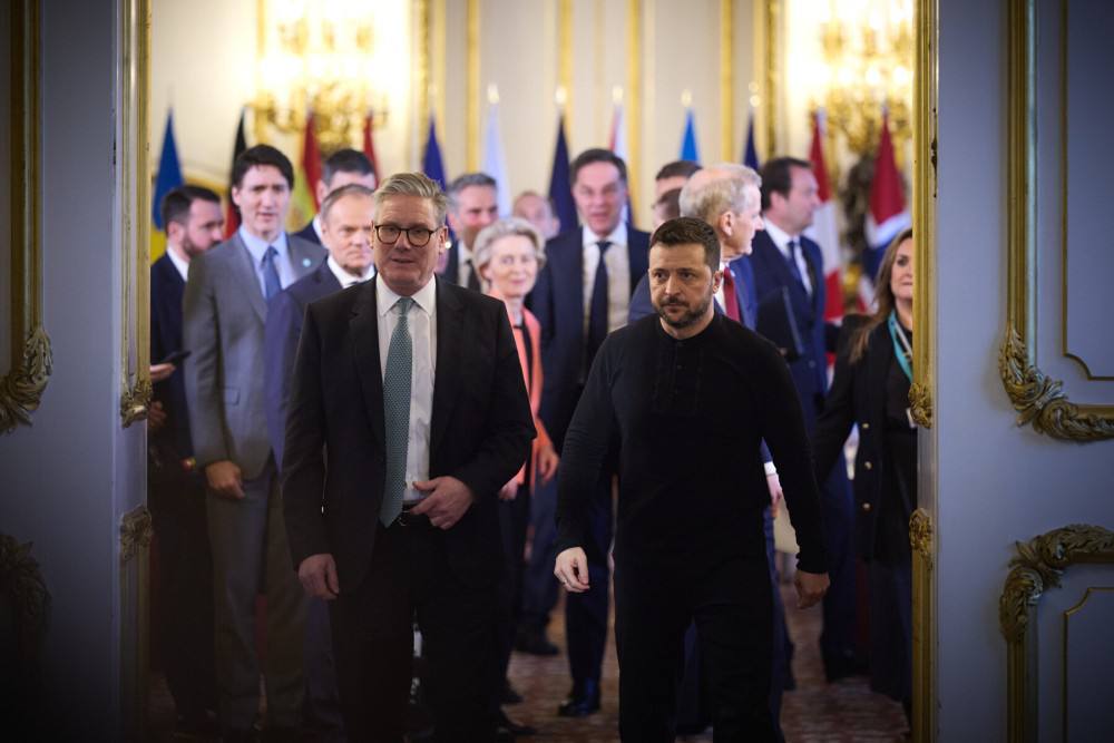 Europe's Red Carpet for Zelensky in London