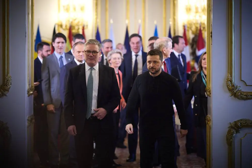 Europe's Red Carpet for Zelensky in London