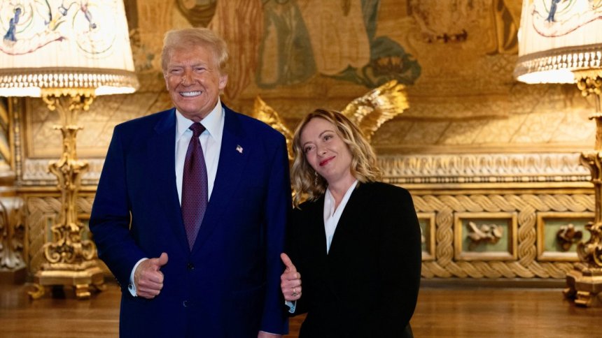 Trump in Meeting with Italian Prime Minister: No One Can Compete with America