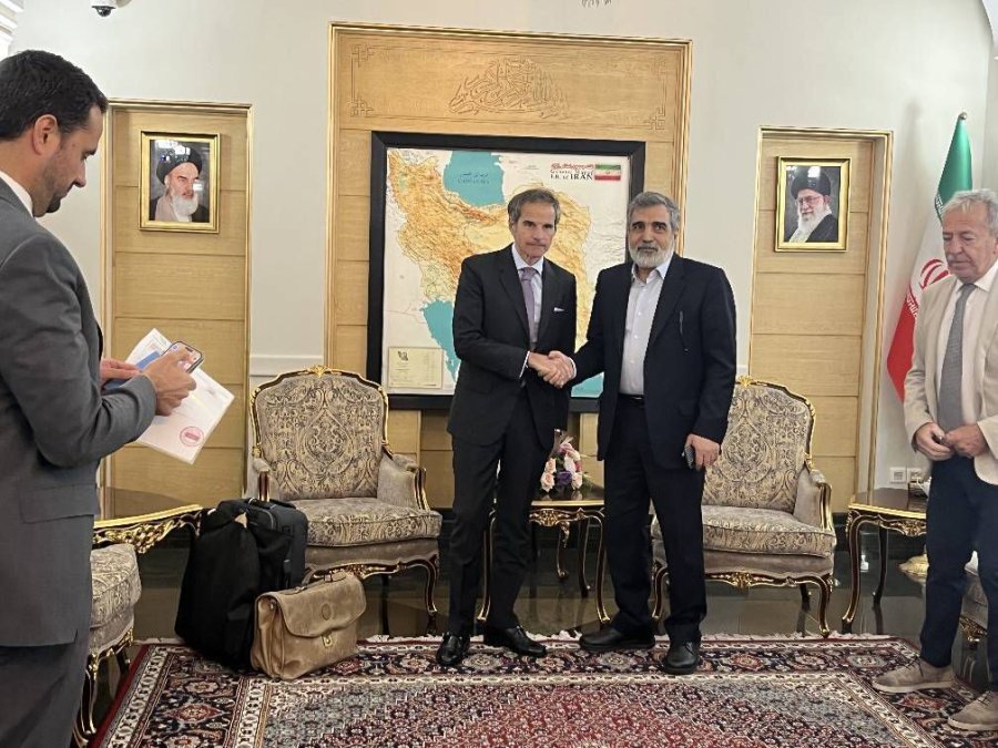 Rafael Grossi Arrived in Tehran