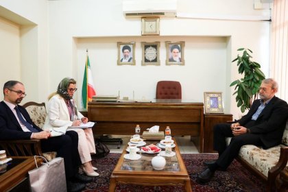 On the Eve of the Fourth Round of Nuclear Talks, Ali Larijani Met with the Italian Ambassador in Tehran