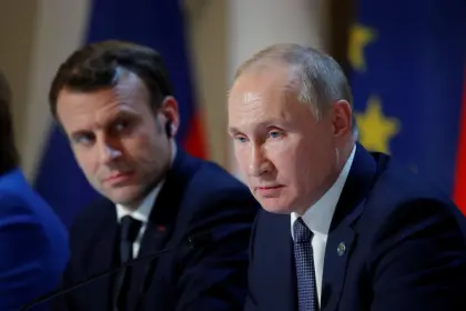 Macron Urges Putin to Stop Lying