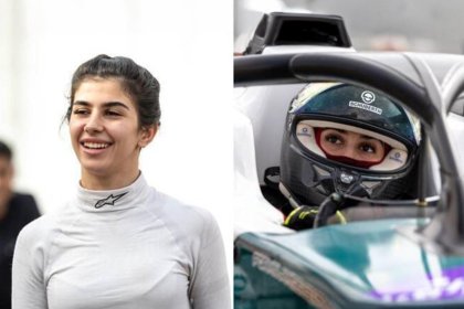 Saudi Woman Competes in Formula 1 Academy Racing Competition