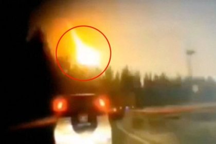 A Rare Phenomenon Called Fireball Illuminated the Night Sky of China