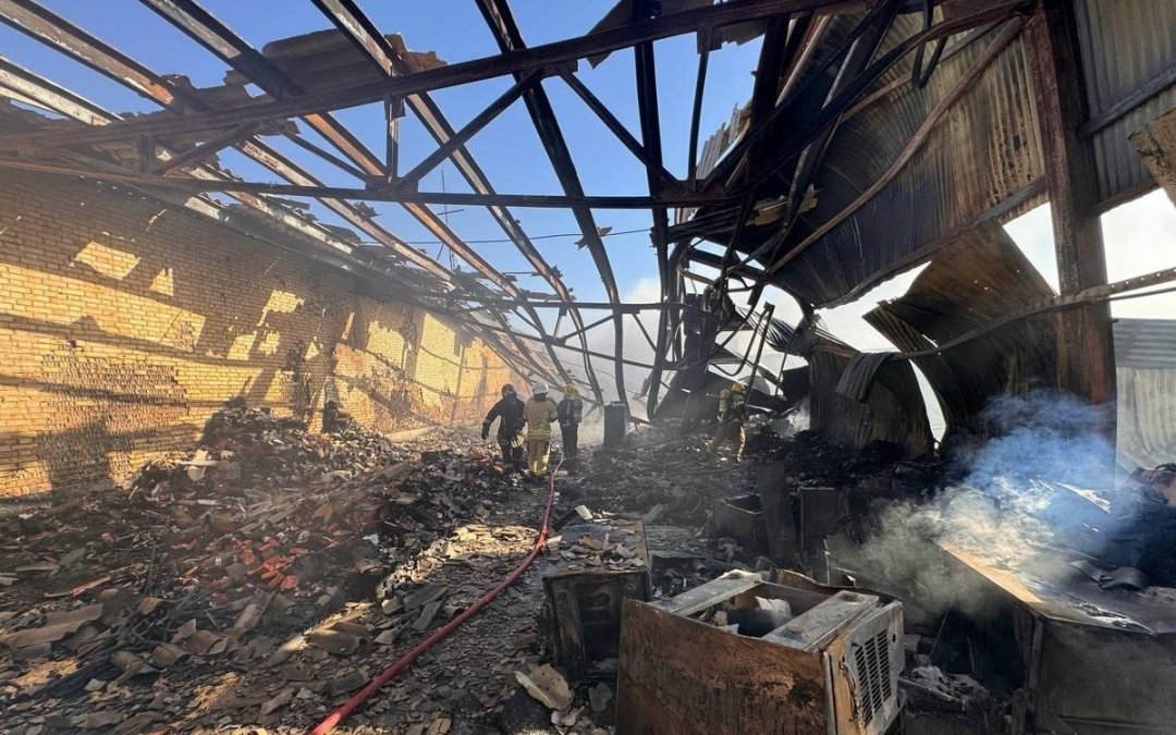 Fire at Motorcycle Factory in Mashhad Contained Without Casualties