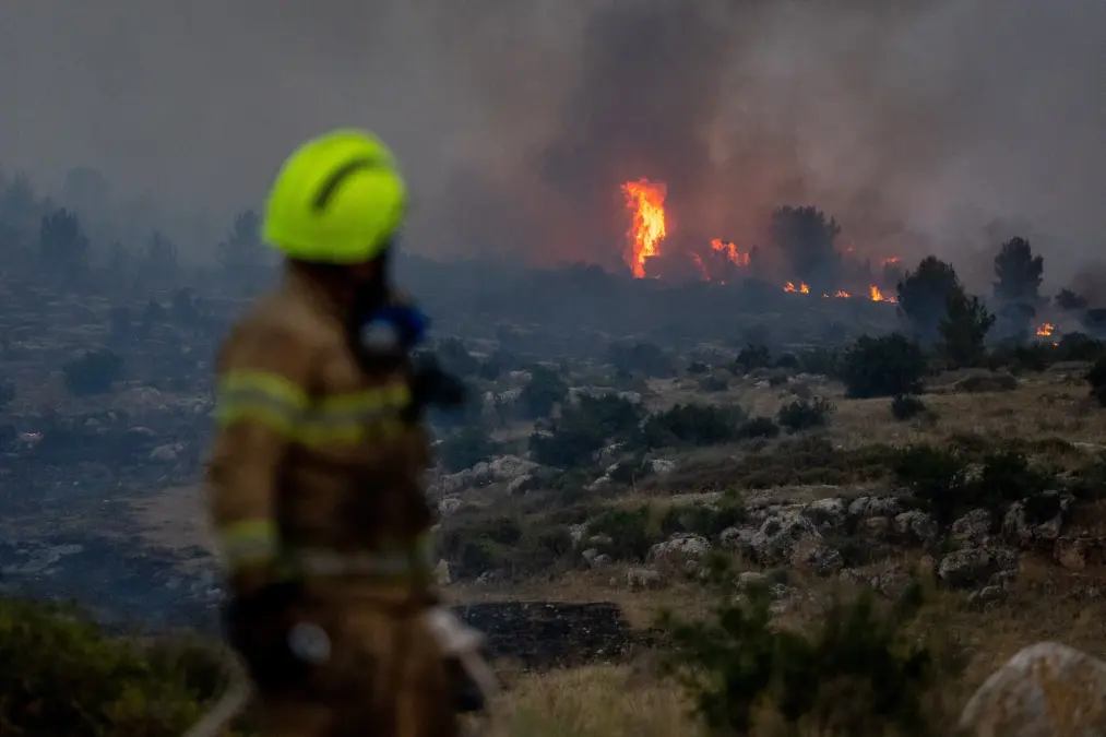 Lighting any fire in Israel has been prohibited