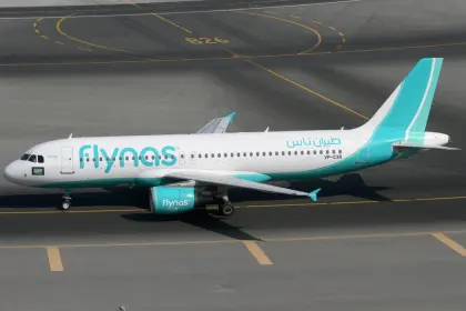 After a decade, the first Saudi plane entered Iranian soil