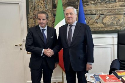 Italian Foreign Minister and Grossi Agree: Iran's Nuclear Issue Must Be Resolved Through Negotiation