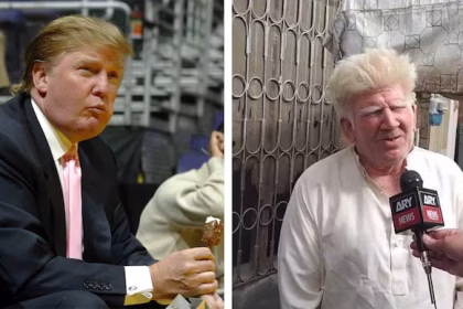 Pakistani Street Vendor Becomes Famous Due to Resemblance to Trump