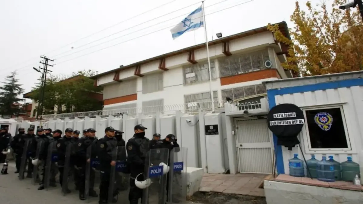 Israel announced that shots were fired at its consulate in Istanbul