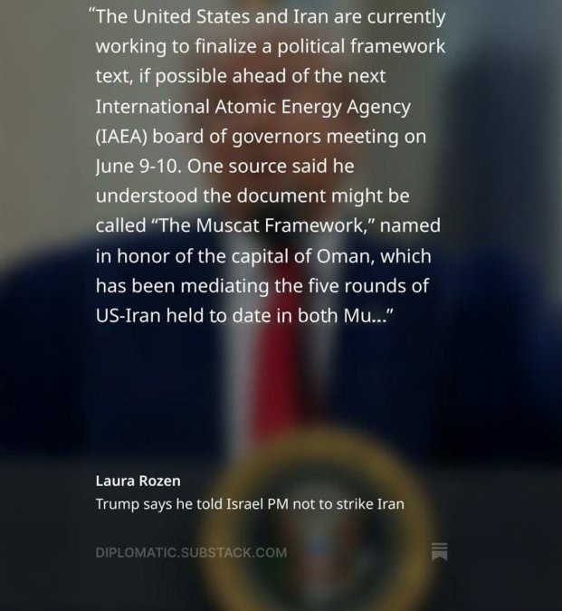Diplomatic Journalist: The US-Iran Agreement Will Soon Be Known as the Muscat Agreement
