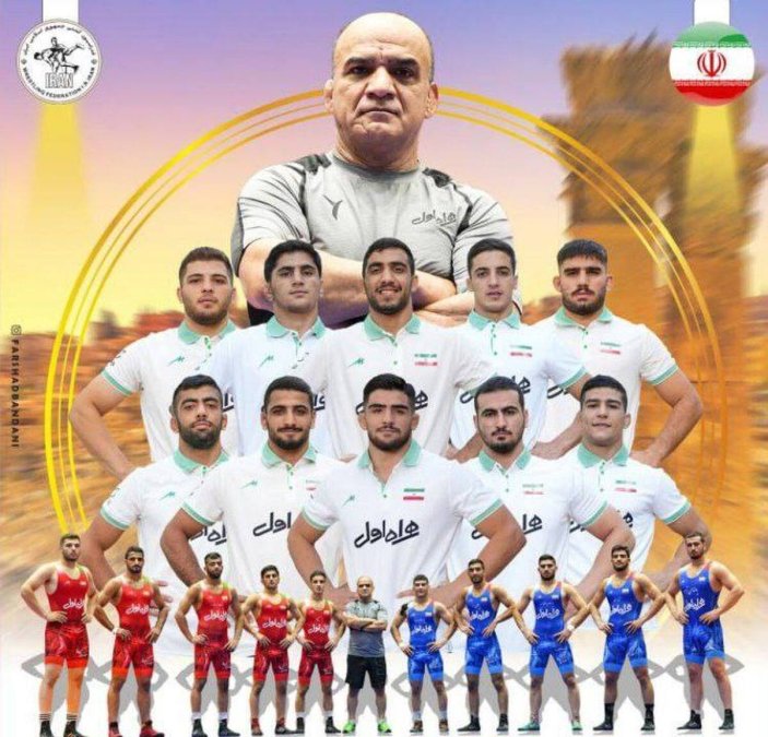 Iran's Junior Freestyle Wrestling Team Becomes Asian Champion with 7 Medals