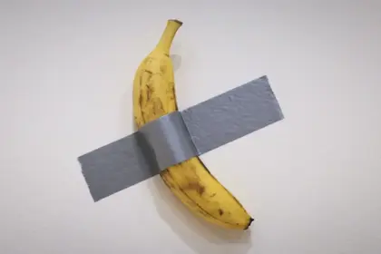 A Multi-Million Dollar Comedian's Artwork Was Eaten by a Visitor