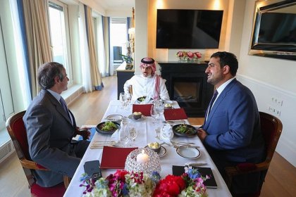 Grossi Commends Saudi Arabia's Prince Faisal bin Farhan in Meeting on Approach to Iran