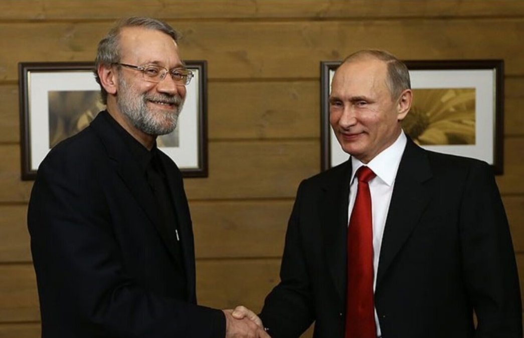 Ali Larijani and Putin Met in Moscow