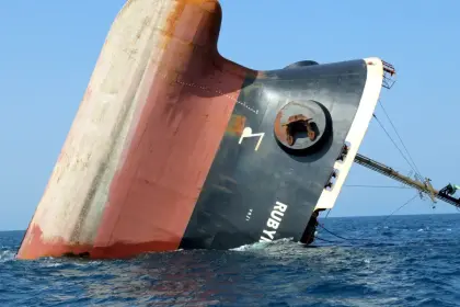 A Ship Met with an Accident on the Coast of Yemen