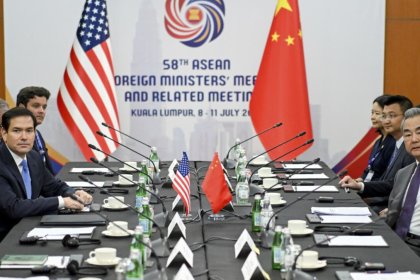 Despite Trade Tensions, U.S. and China Foreign Ministers Meet