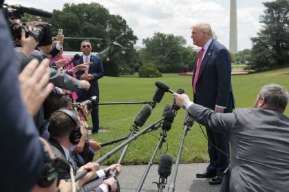 Trump: My Connection to the Jeffrey Epstein Case is a Lie