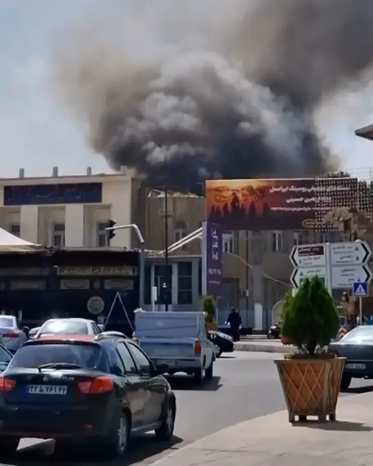 Ghaem Hospital in Mashhad Suffers Severe Fire