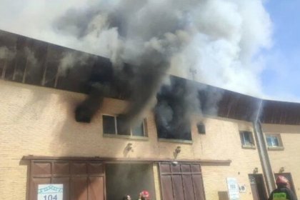 Two Workshops of a Knowledge-Based Company Caught Fire in Isfahan Science and Research Town