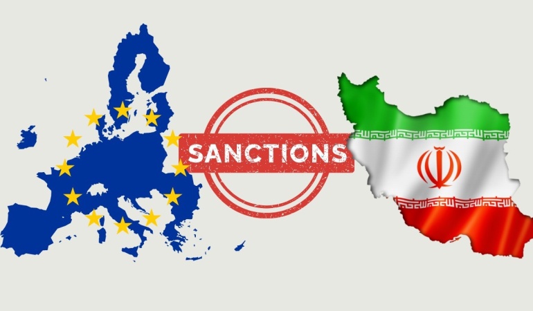 The European Union imposed sanctions on eight individuals and one entity of the Islamic Republic of Iran
