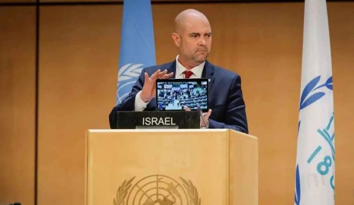 The Speaker of the Israeli Knesset Broadcasts Slogans of the Iranian Islamic Consultative Assembly at the World Conference of Speakers of Parliaments
