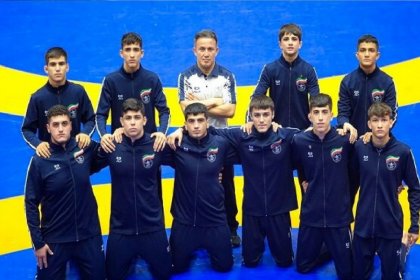 Iran's Junior Greco-Roman Wrestling Team Clinches Asian Championship Title