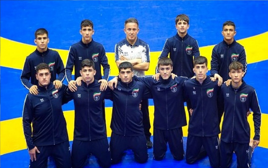 Iran's Junior Greco-Roman Wrestling Team Clinches Asian Championship Title