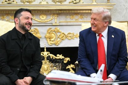 Amid Russian Attacks, Zelensky Met with Trump at the White House