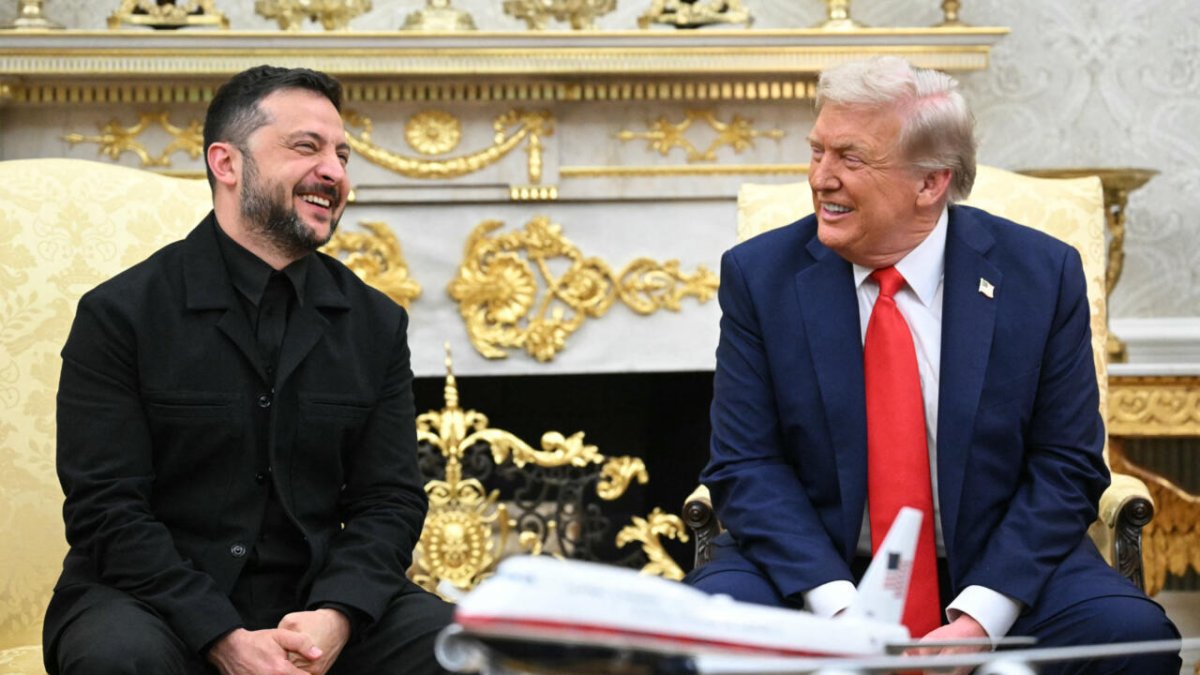 Amid Russian Attacks, Zelensky Met with Trump at the White House