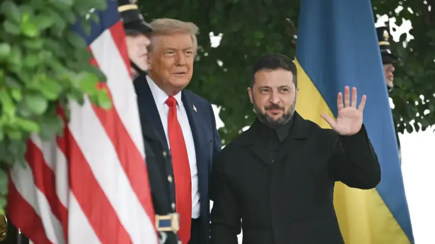 Zelensky to American Reporter: I Changed My Clothes, You Didn't