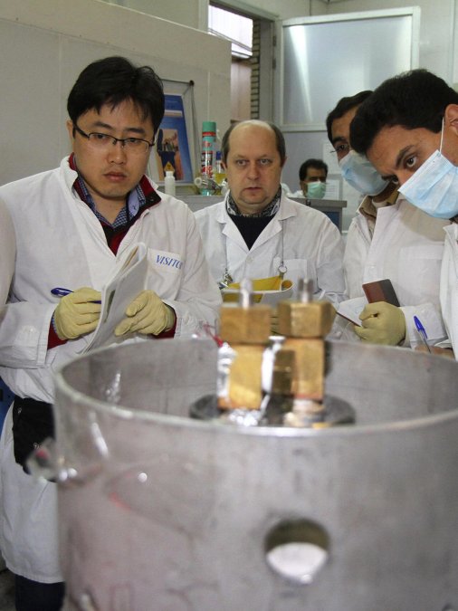 Bloomberg: Agency Inspectors Believe Iran's Uranium Stockpile Has Reached Near Weapon-Grade Level
