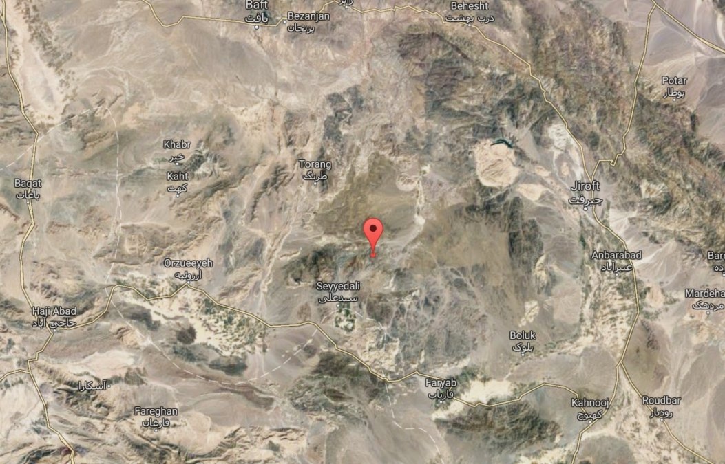 4.1 Magnitude Earthquake in Faryab, Kerman