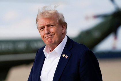 Trump's Speech Began with a Joke about Military Obedience