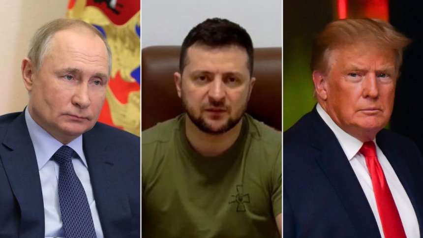 Zelensky Criticizes Trump for Fearing Confrontation with Putin