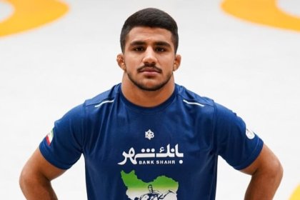 Farrokhi, the Iranian Greco-Roman Wrestler, Won the Gold Medal