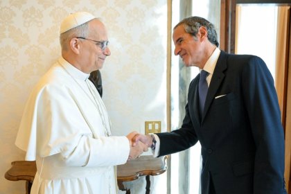 Director General of the International Atomic Energy Agency Met with Pope Leo XIV