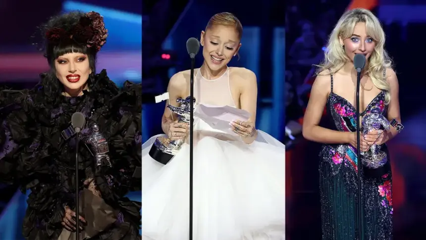 Ariana Grande, Lady Gaga, and Sabrina Carpenter: Main Winners of MTV Awards 2025