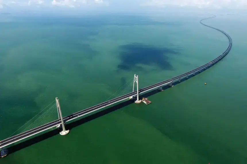 China Opens the World's Tallest Suspension Bridge