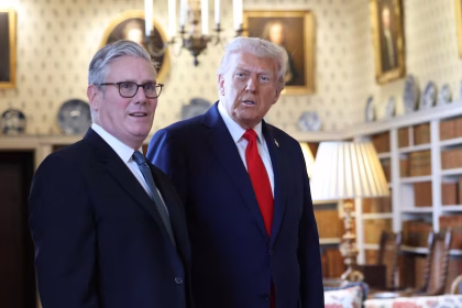 Signing of Technology Flourishing Agreement Between Trump and Starmer