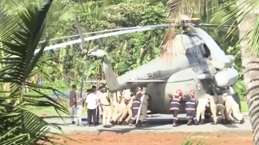 Indian President's Helicopter Encountered an Incident in Kerala