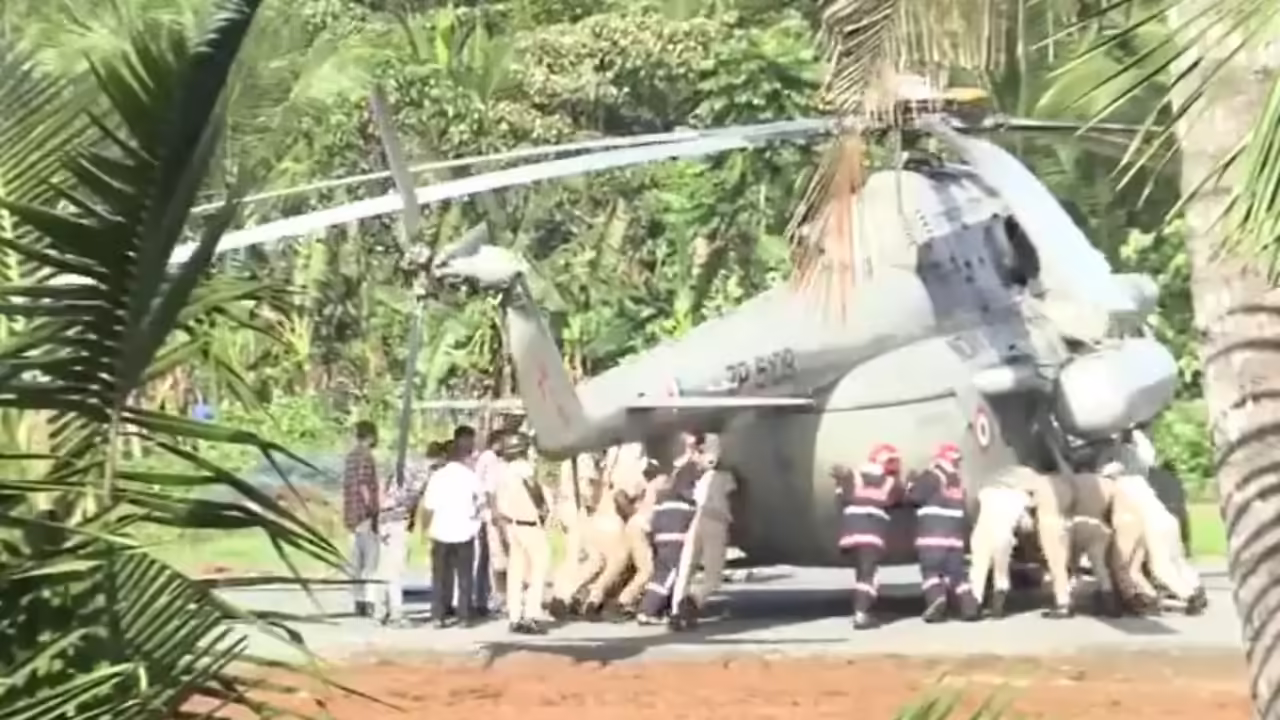 Indian President's Helicopter Encountered an Incident in Kerala