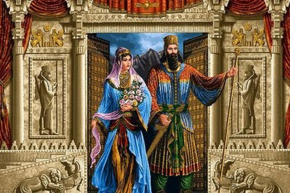 Image of Cyrus the Great and Cassandane on the Back of a Truck Impresses Users